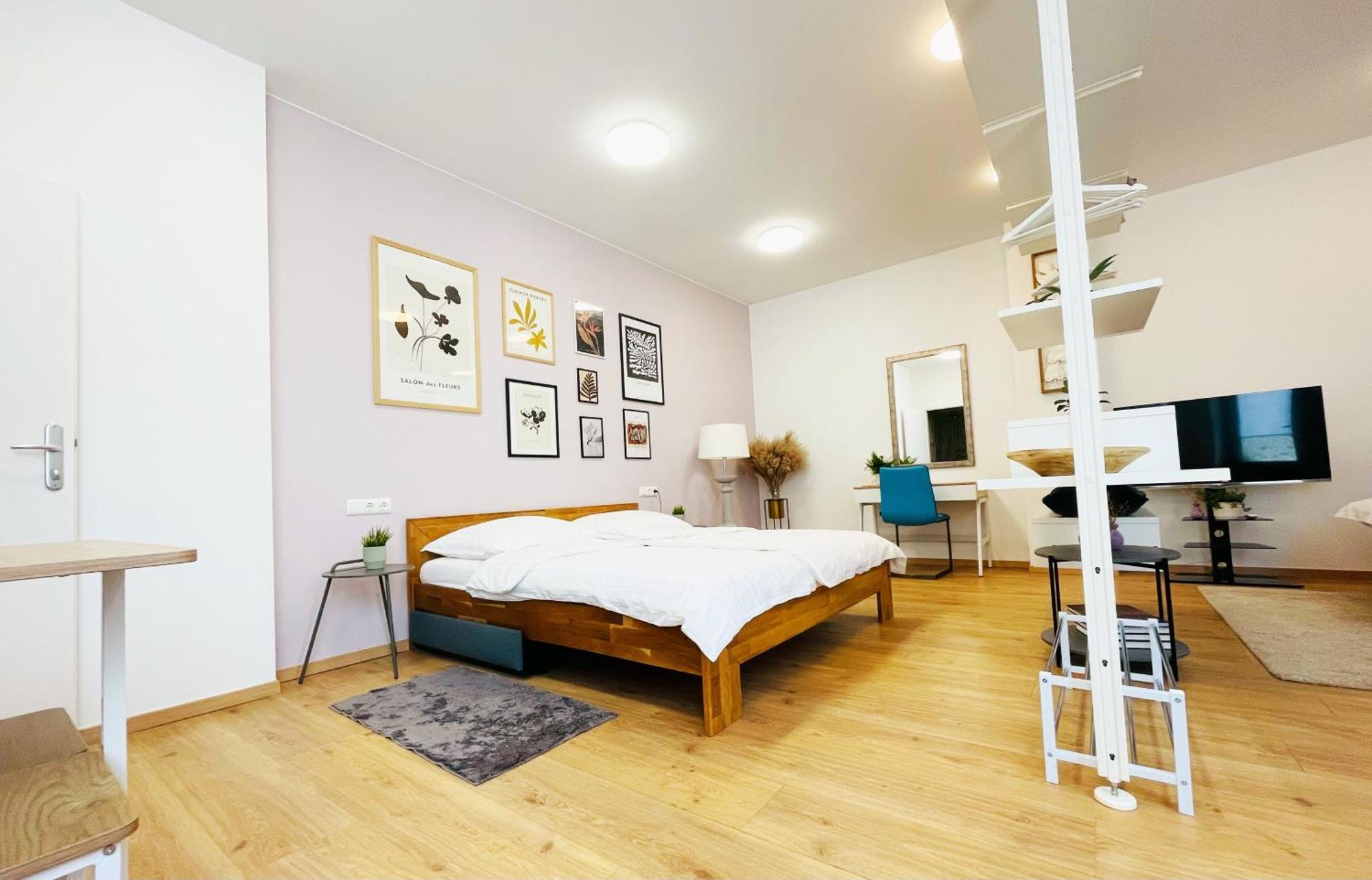 Salon Des Fleurs Linz-Landstrasse Apartman Kültér fotó
